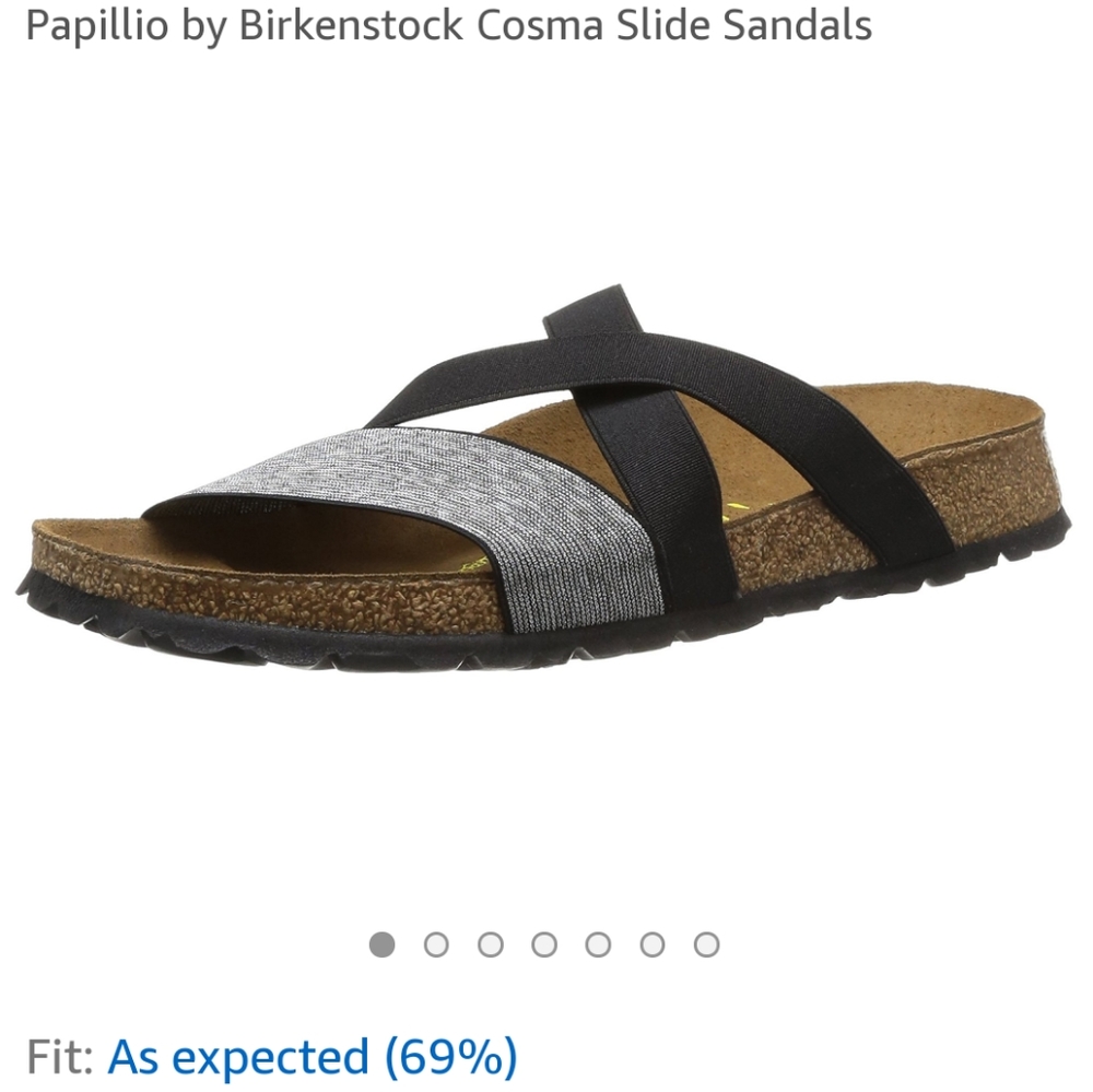 Birkenstock Papillio Cosma Slide Sandals 3 strap